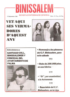 N&uacute;mero 13 - Publicat 19 de Setembre de 1981