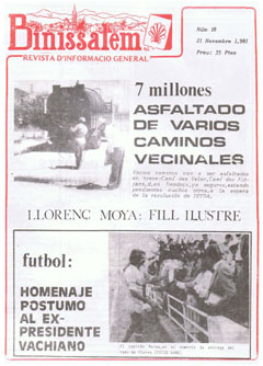 N&uacute;mero 18 - Publicat 21 de Novembre de 1981