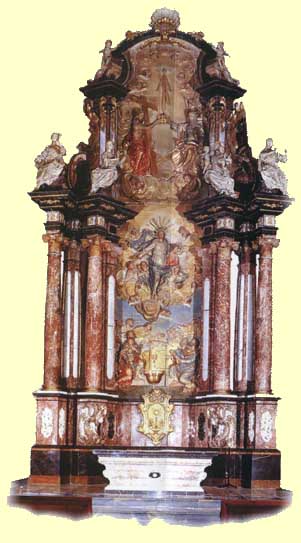El retaule major barroc