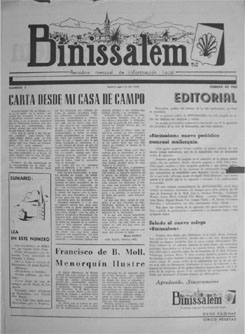 N&uacute;mero 1 - Publicat Febrer 1962